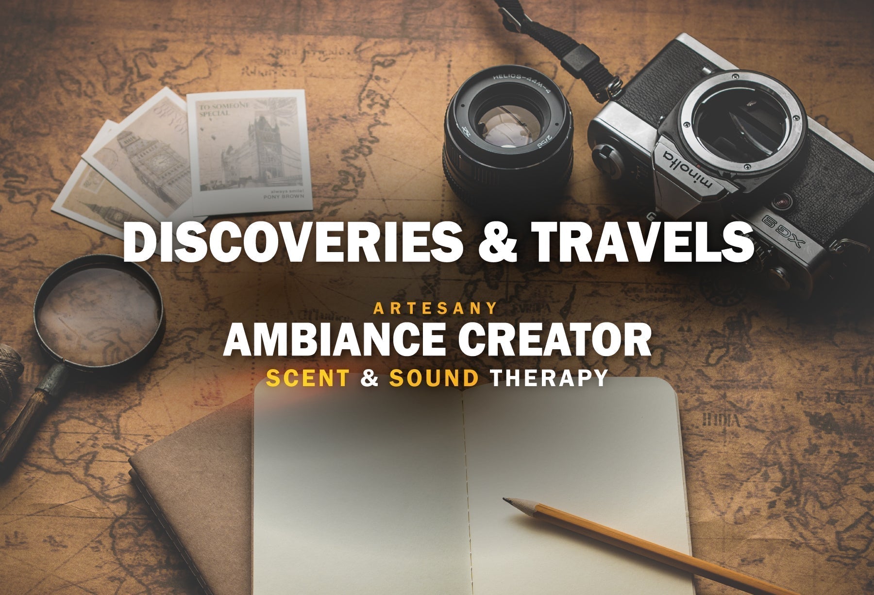 DISCOVERIES & TRAVELS
