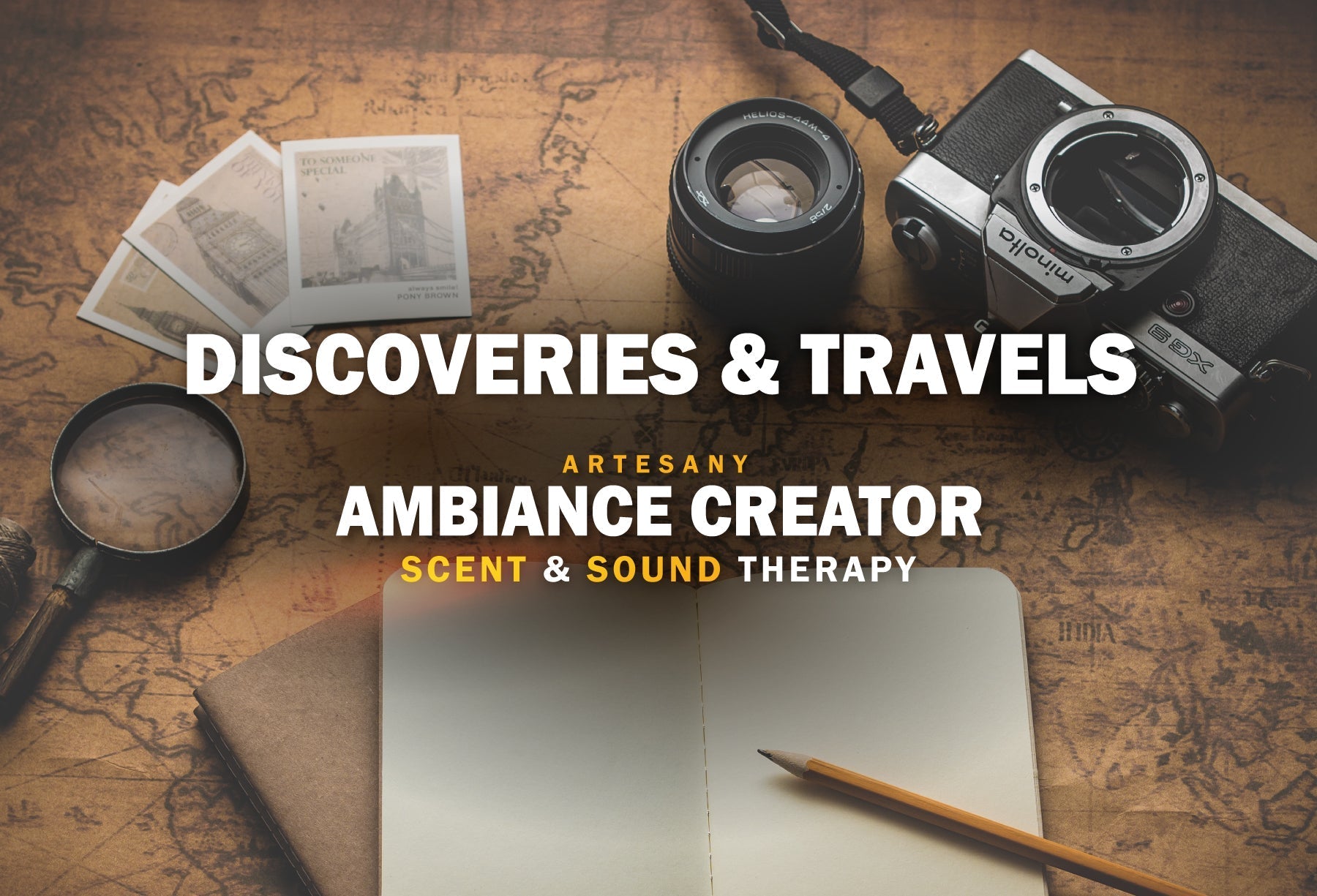 DISCOVERIES & TRAVELS