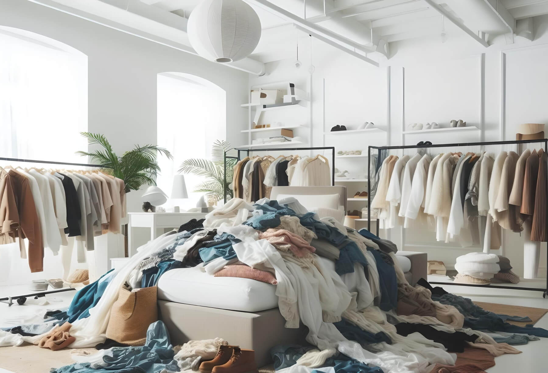 THE FAST FASHION INDUSTRY:<br />A planetary crisis.