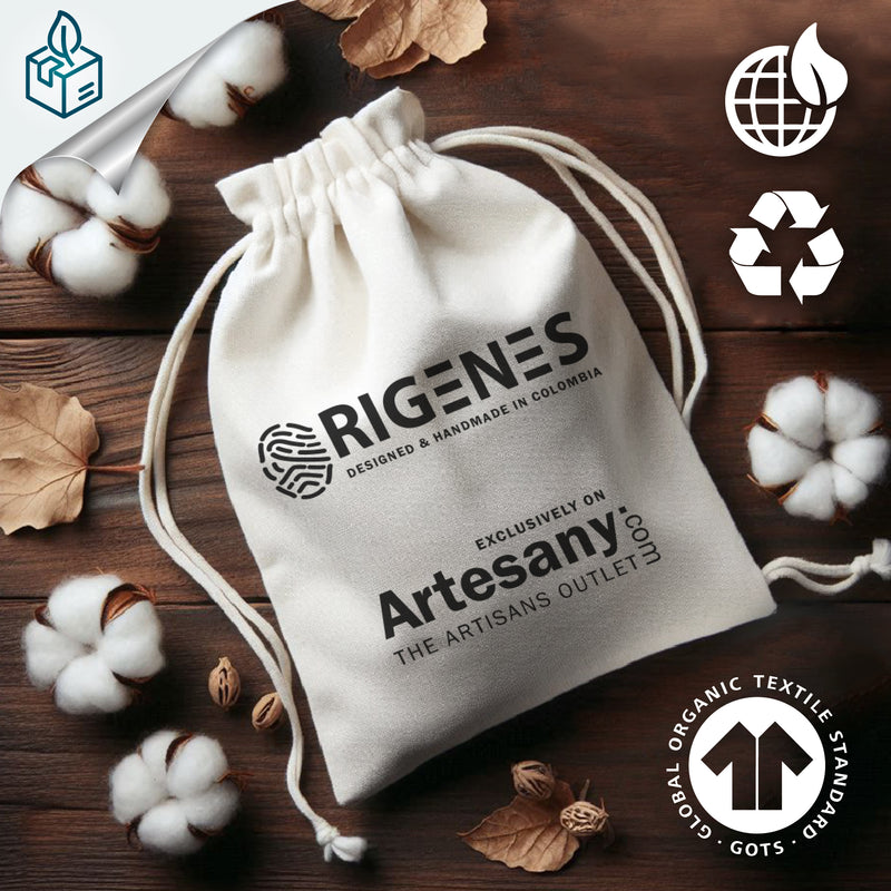 SOLIÄ NECKLACE - Handmade - Stainless steel - Tagua (vegetable ivory)