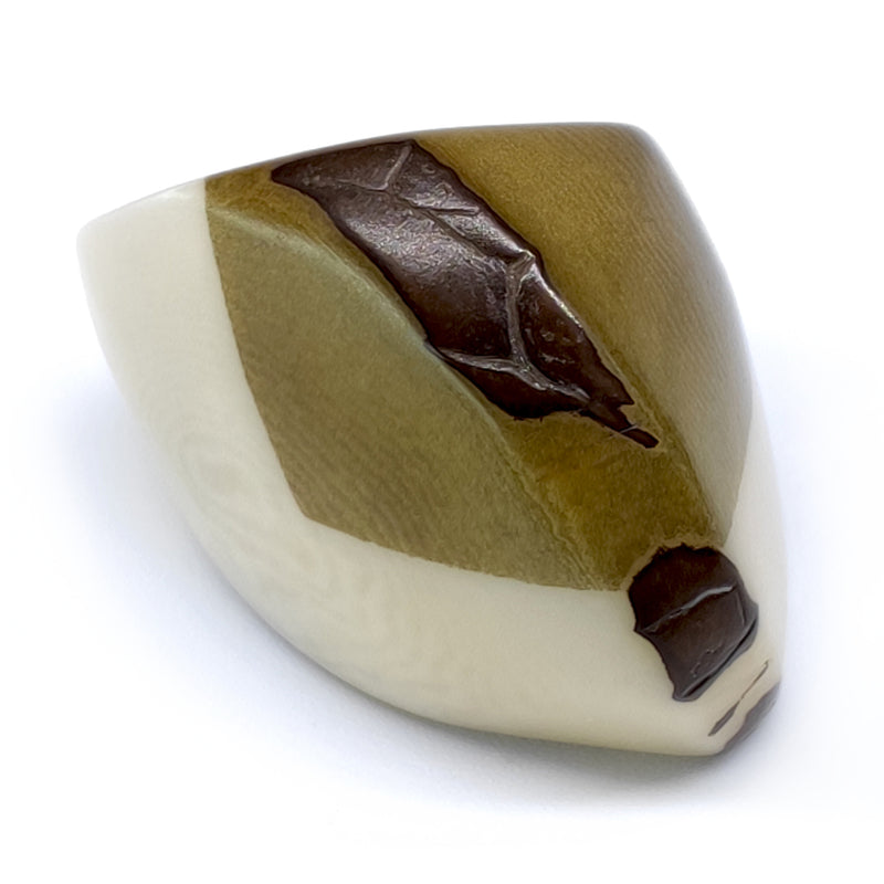 GÉNESIS CURVO RING - Handmade - Tagua (vegetable ivory)