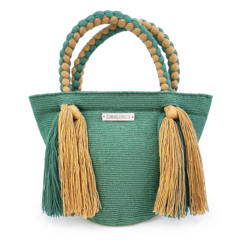 UMAKI WAYUU BAG - Size MINI - Crocheted by hand by women of the Wayuu indigenous community in La Guajira (Colombia)