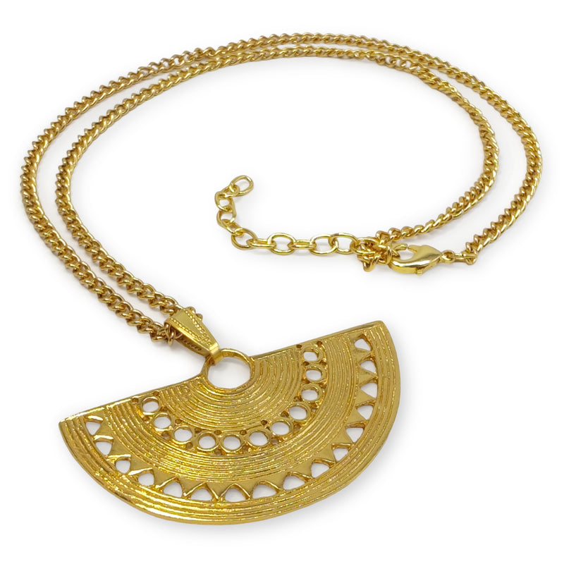 ELDORADO NARIGUERA NECKLACE - Handmade - 24K gold-plated