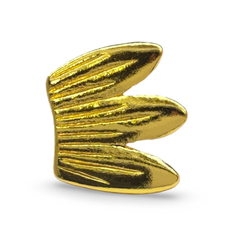 EARCUFF MUISCA ALITA - Unissexo - Feito à mão - Banhado a ouro de 24 quilates