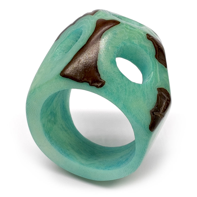 GÉNESIS RING - Handmade - Tagua (vegetable ivory)