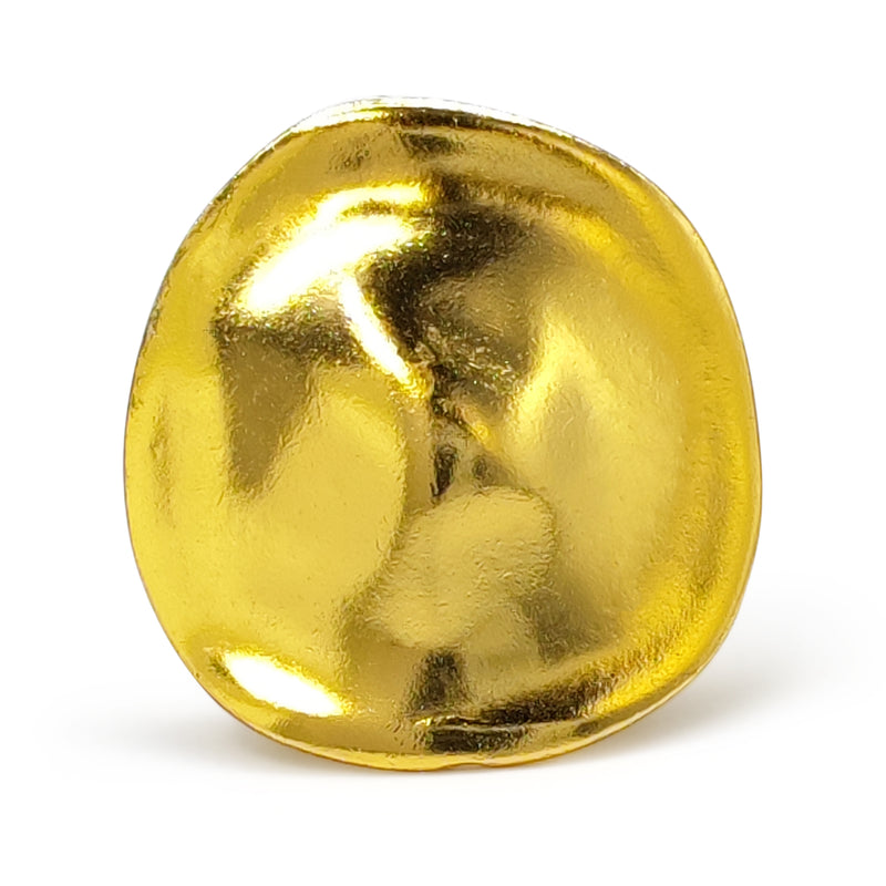 ANEL ANAÏS - Feito à mão - Banhado a ouro de 24 quilates