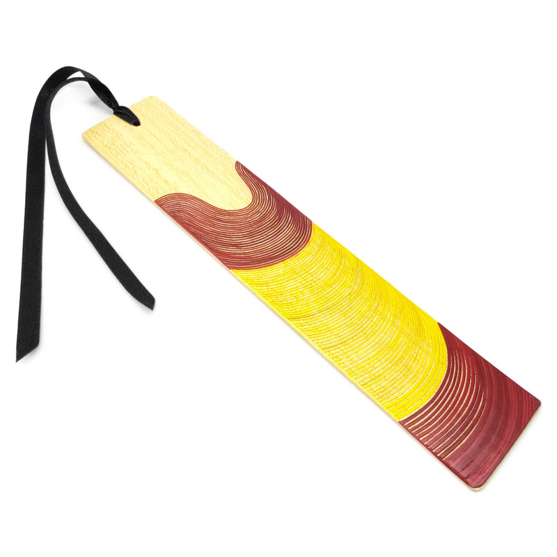 SPAIN BOOKMARK - NATIONAL TEAMS COLLECTION - Tamo art - Light wood decorated with wheat and barley stalks (straw marquetry)