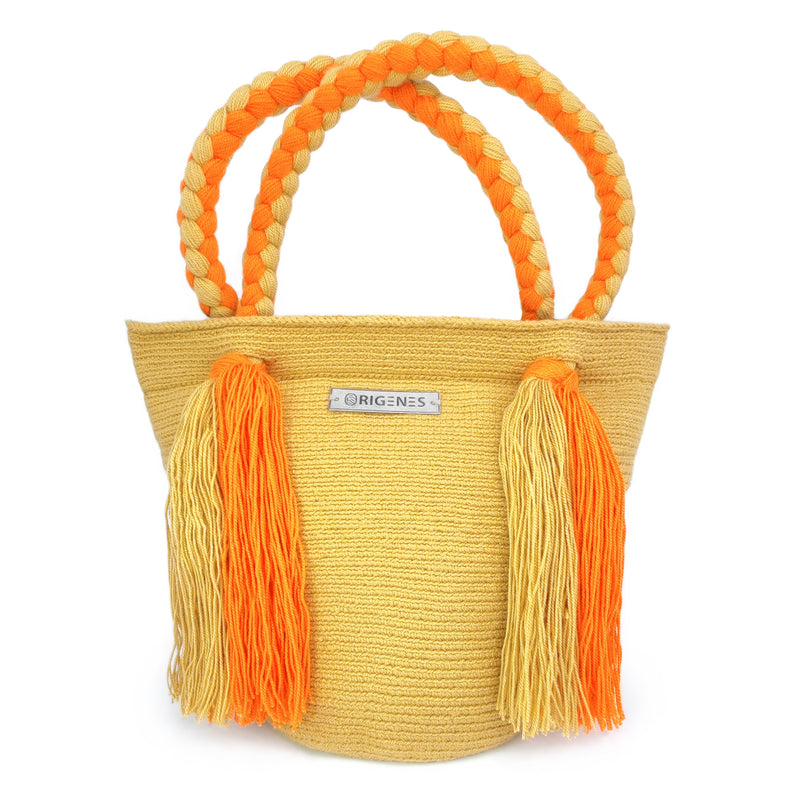 UMAKI WAYUU BAG - Size MINI - Crocheted by hand by women of the Wayuu indigenous community in La Guajira (Colombia)