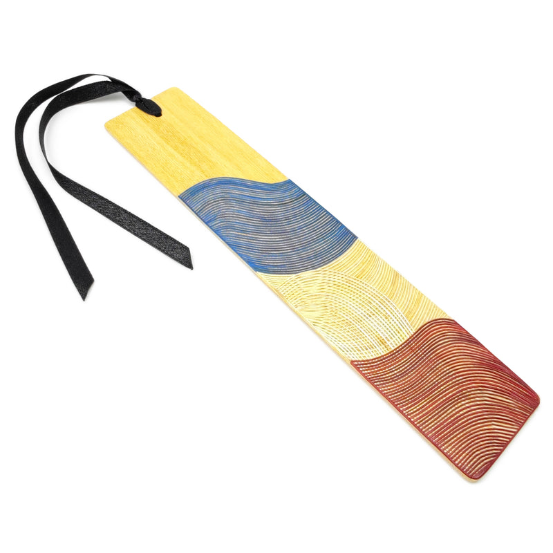 FRANCE BOOKMARK - NATIONAL TEAMS COLLECTION - Tamo art - Light wood decorated with wheat and barley stalks (straw marquetry)