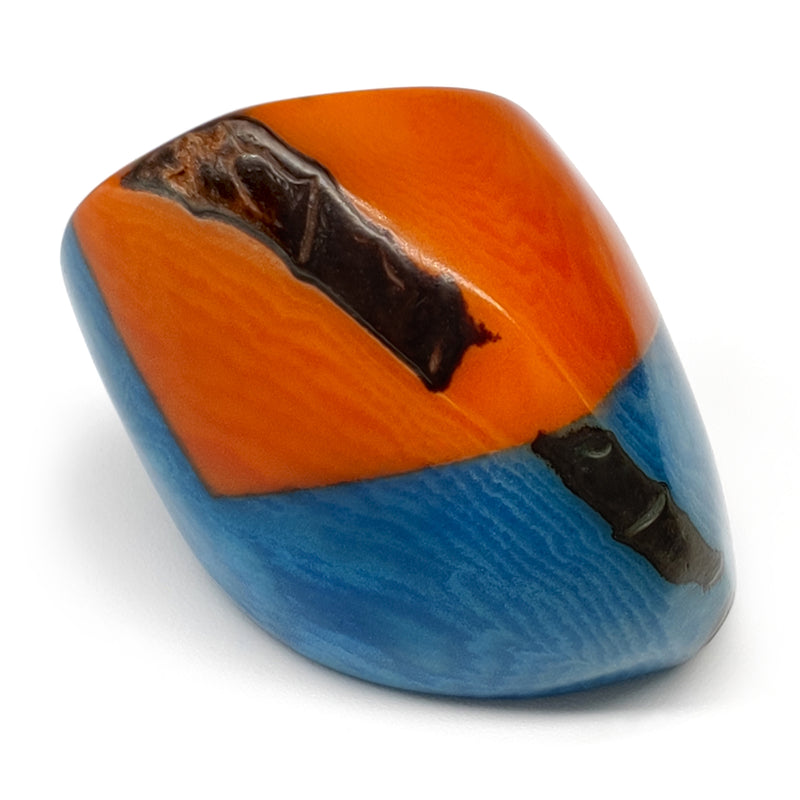 GÉNESIS CURVO RING - Handmade - Tagua (vegetable ivory)