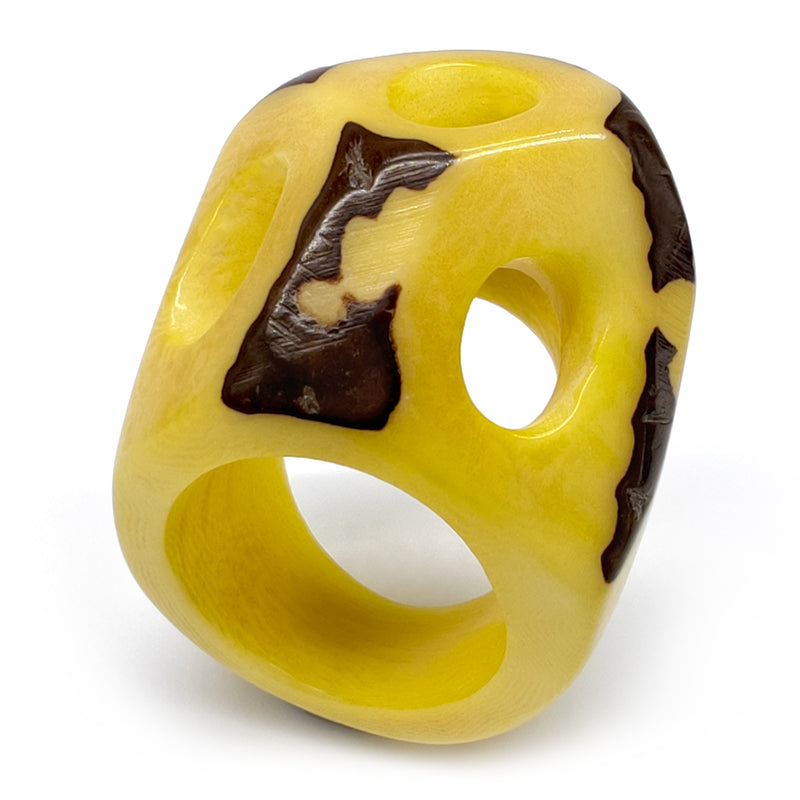 GÉNESIS RING - Handmade - Tagua (vegetable ivory)