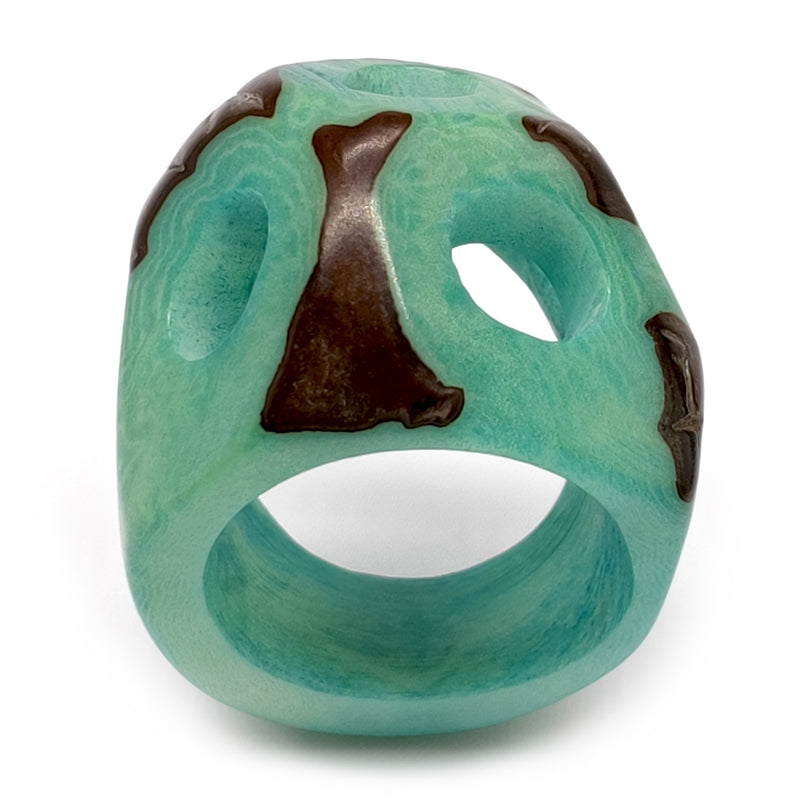 GÉNESIS RING - Handmade - Tagua (vegetable ivory)