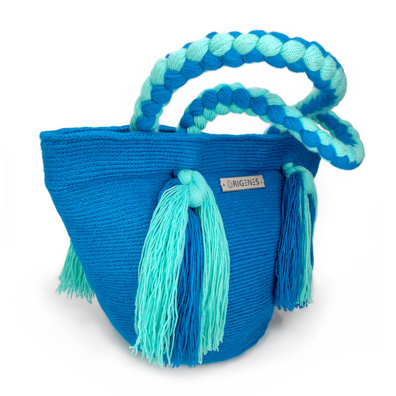 UMAKI WAYUU BAG - Size MINI - Crocheted by hand by women of the Wayuu indigenous community in La Guajira (Colombia)