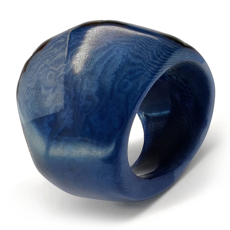GÉNESIS CURVO RING - Handmade - Tagua (vegetable ivory)