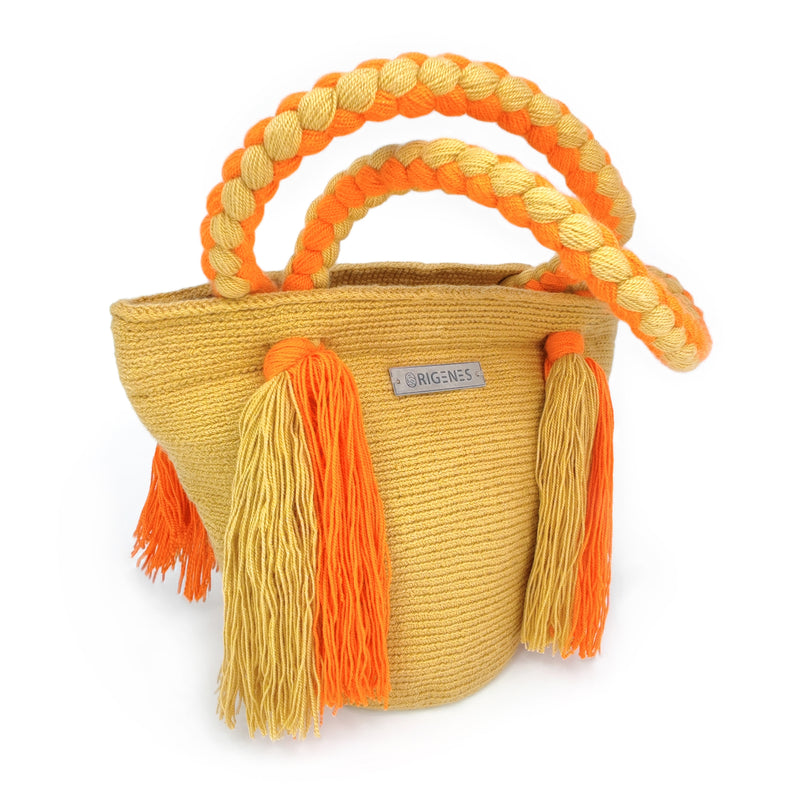 UMAKI WAYUU BAG - Size MINI - Crocheted by hand by women of the Wayuu indigenous community in La Guajira (Colombia)