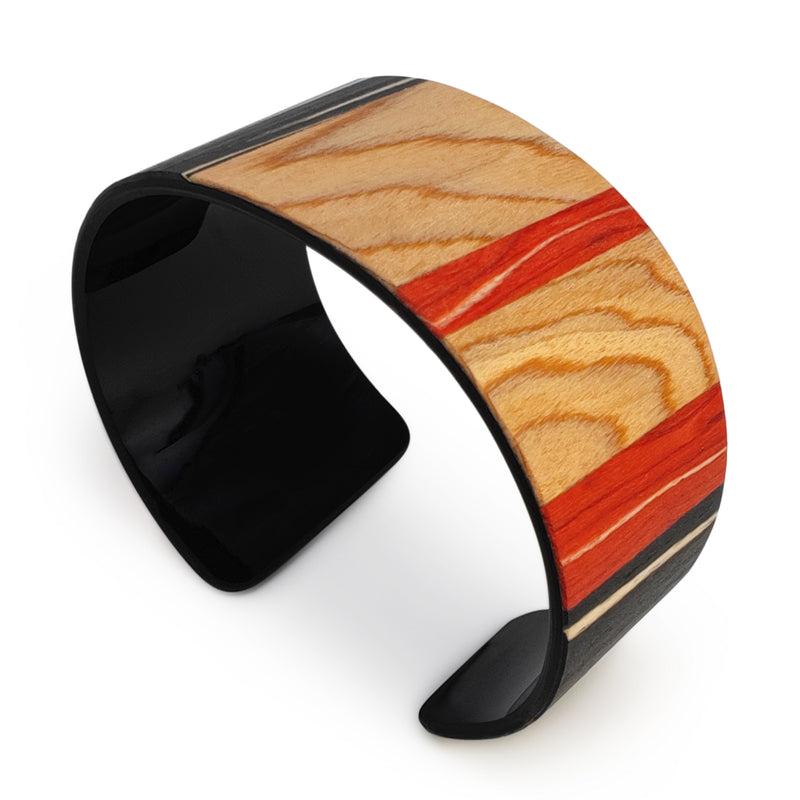 ARBOREAL BRACELET - Unisex - Handmade - Natural wood veneer