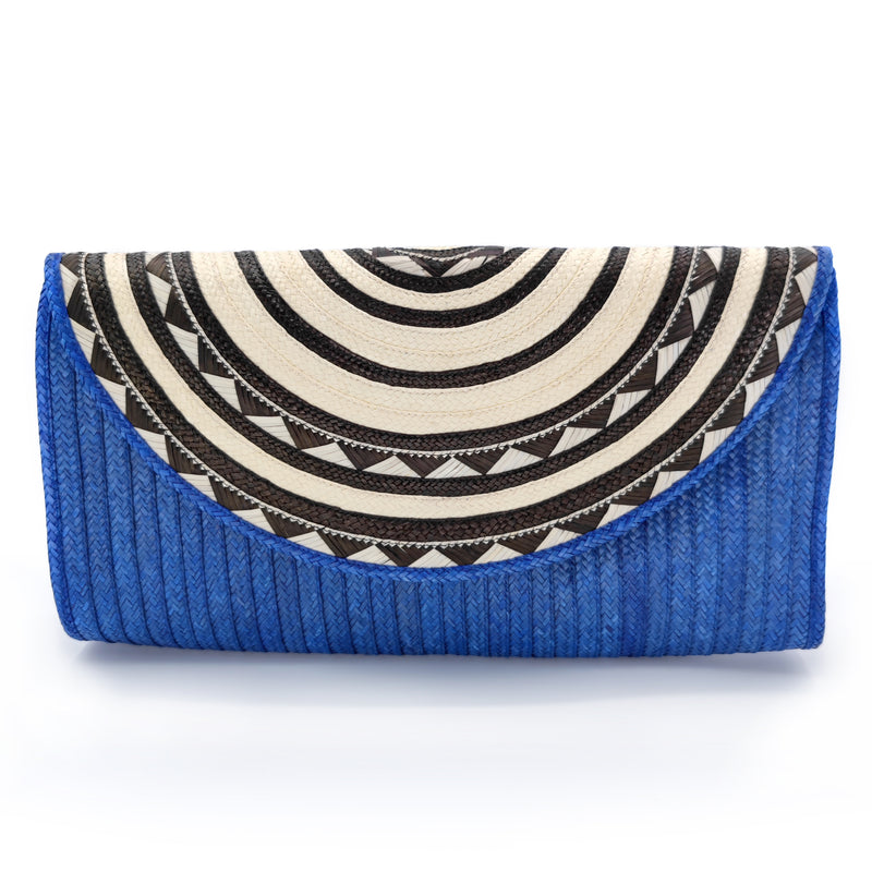 CLUTCH ZENÚ - Feita à mão - Cana selvagem entrançada (caña flecha)