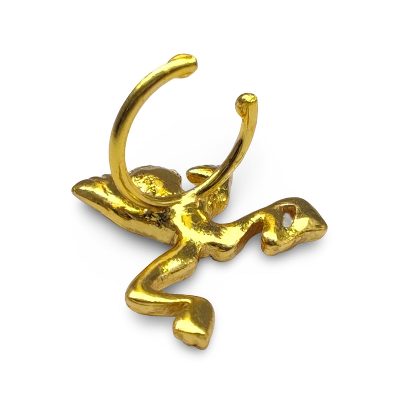 MUISCA RANA EARCUFF - Unisex - Handmade - 24K gold-plated