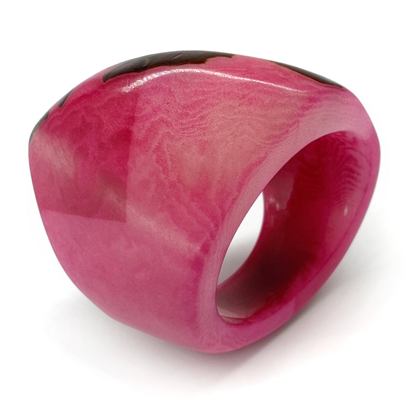 GÉNESIS CURVO RING - Handmade - Tagua (vegetable ivory)