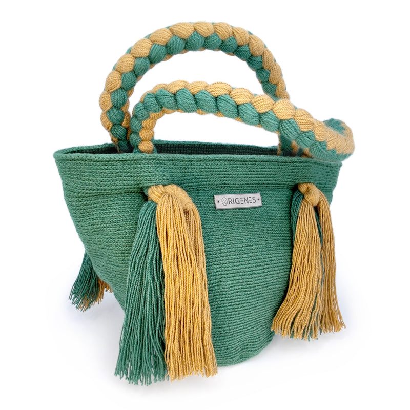 UMAKI WAYUU BAG - Size MINI - Crocheted by hand by women of the Wayuu indigenous community in La Guajira (Colombia)