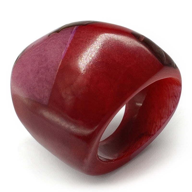 GÉNESIS CURVO RING - Handmade - Tagua (vegetable ivory)