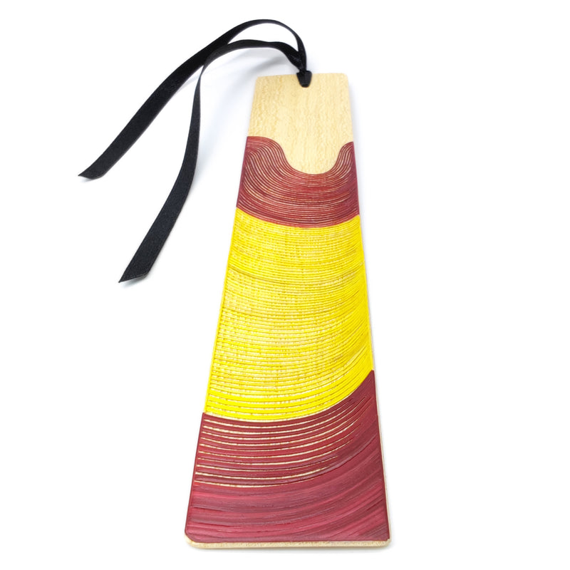 SPAIN BOOKMARK - NATIONAL TEAMS COLLECTION - Tamo art - Light wood decorated with wheat and barley stalks (straw marquetry)