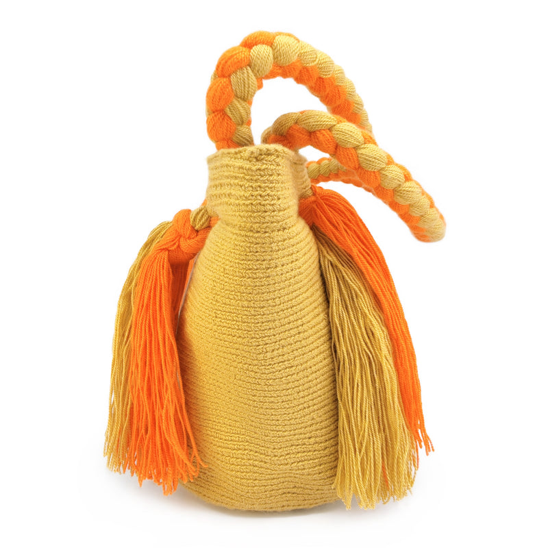 UMAKI WAYUU BAG - Size MINI - Crocheted by hand by women of the Wayuu indigenous community in La Guajira (Colombia)