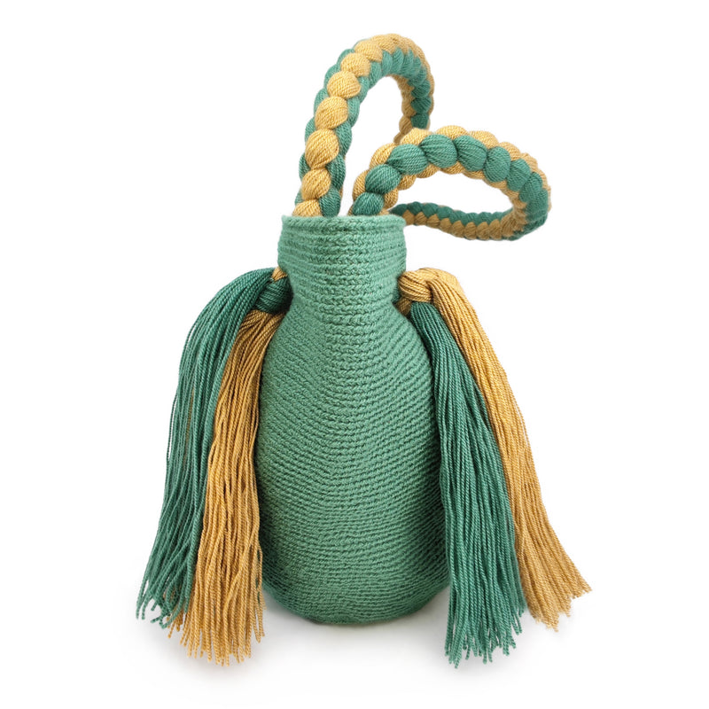 UMAKI WAYUU BAG - Size MINI - Crocheted by hand by women of the Wayuu indigenous community in La Guajira (Colombia)