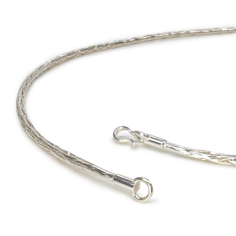 ECOSENS NECKLACE - Handmade - Fine silver 999 & sterling silver 925 - Recycled bottle cap plastic liners