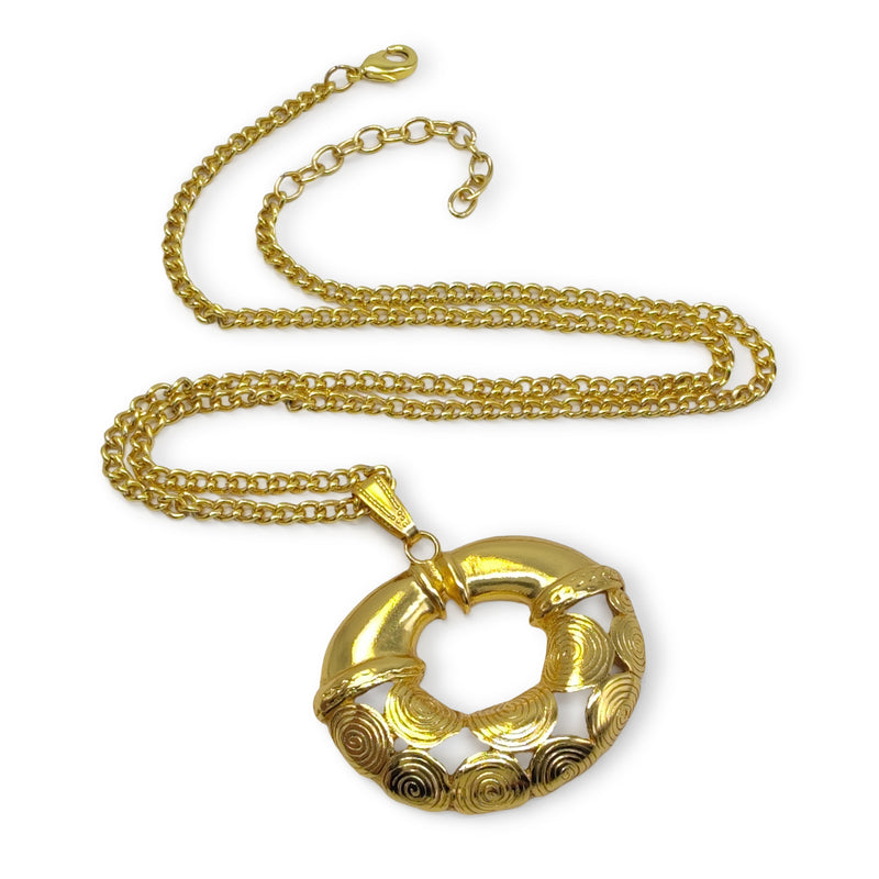 ELDORADO TAIRONA NECKLACE - Handmade - 24K gold-plated