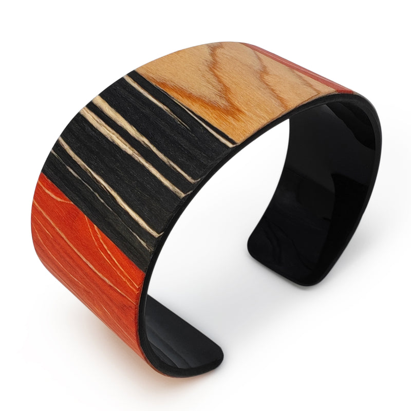 ARBOREAL BRACELET - Unisex - Handmade - Natural wood veneer