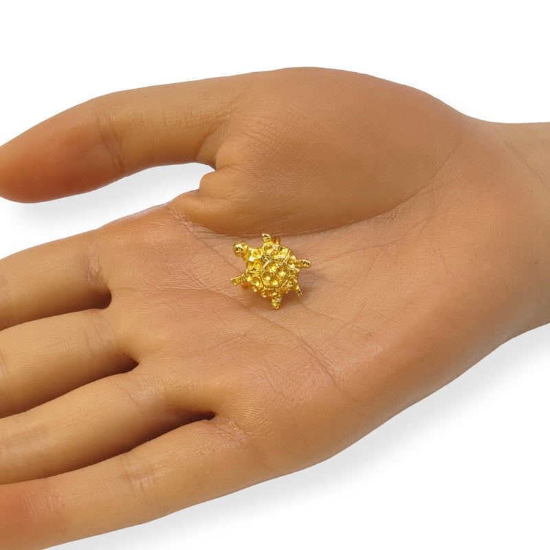 MUISCA TORTUGA EARCUFF - Unisex - Handmade - 24K gold-plated