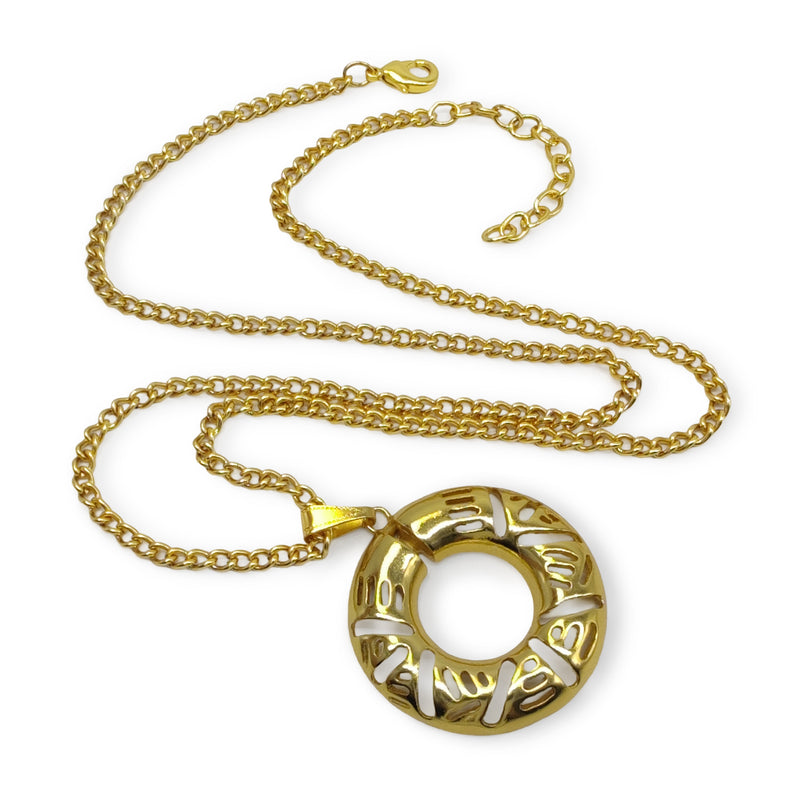 ELDORADO ARETERA NECKLACE - Handmade - 24K gold-plated