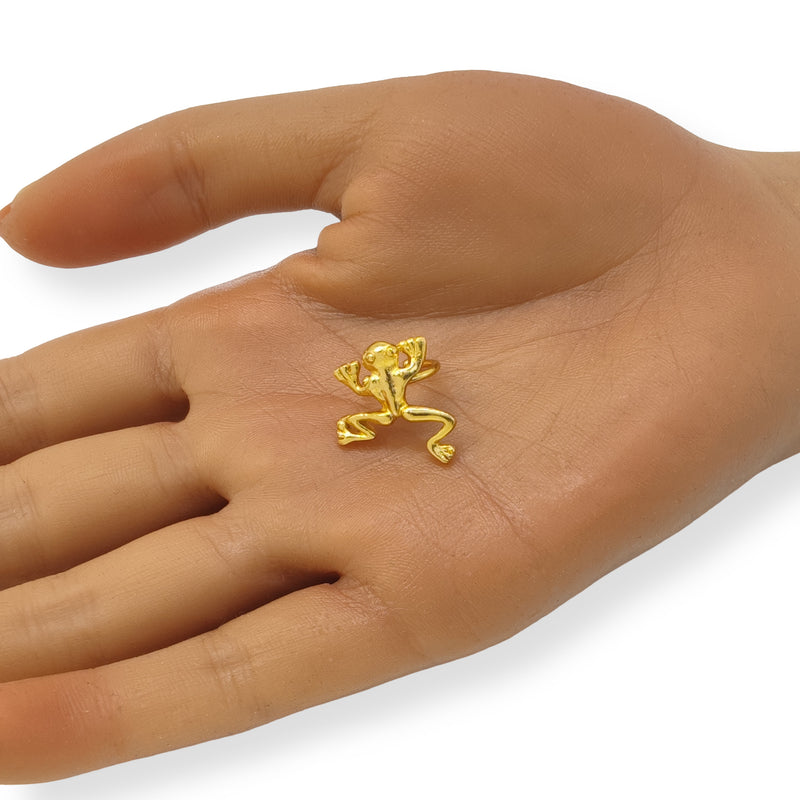 MUISCA RANA EARCUFF - Unisex - Handmade - 24K gold-plated