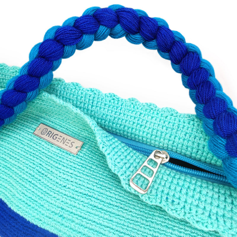 JOYACIA WAYUU BAG - Size MEDIO - Crocheted by hand by women of the Wayuu indigenous community in La Guajira (Colombia)