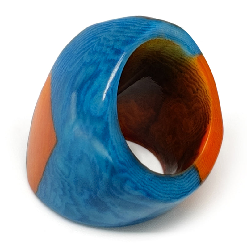 GÉNESIS CURVO RING - Handmade - Tagua (vegetable ivory)