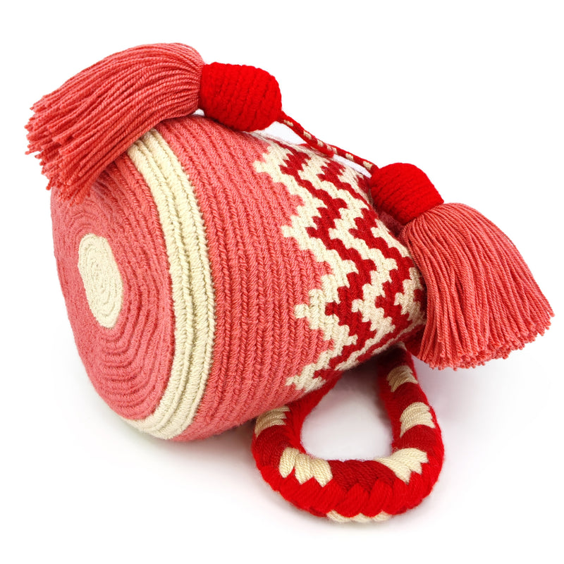 PALOMINO WAYUU BAG - Size MINI - Crocheted by hand by women of the Wayuu indigenous community in La Guajira (Colombia)