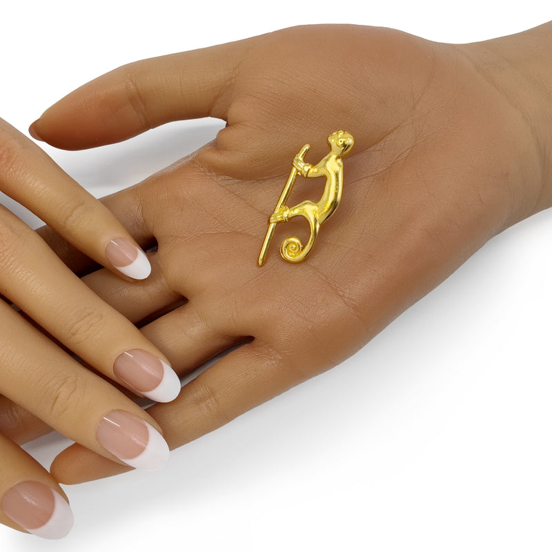 SIMIA EARRINGS - Handmade - 24K gold-plated