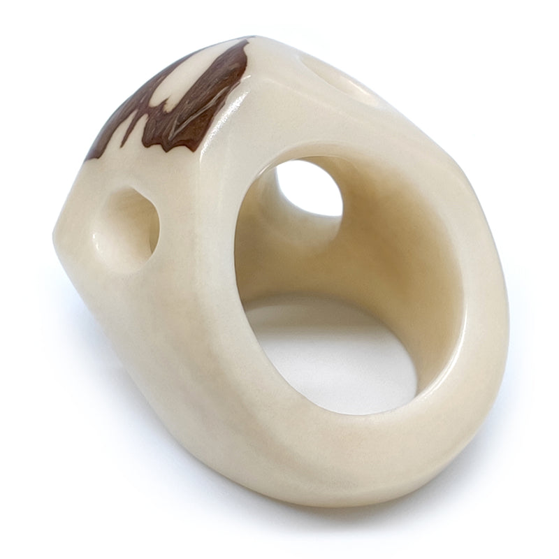 GÉNESIS RING - Handmade - Tagua (vegetable ivory)