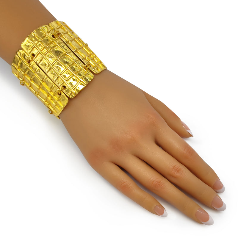 VICTORIA BRACELET - Handmade - 24K gold-plated