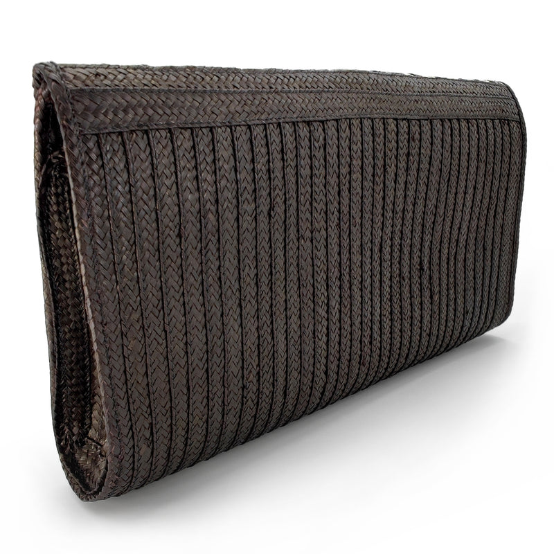 POCHETTE ZENÚ - Fabrication artisanale - Canne sauvage tressée (caña flecha)