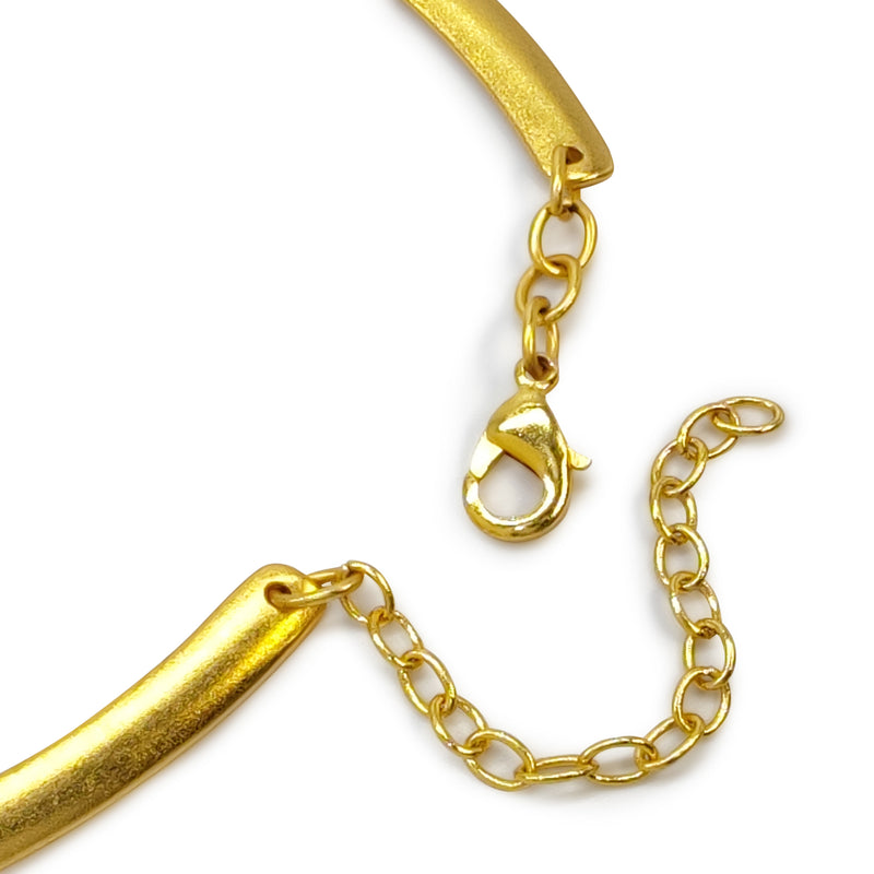 SUNNIE NECKLACE - Handmade - 24K gold-plated