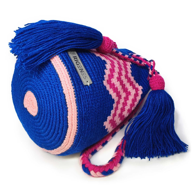 PALOMINO WAYUU BAG - Size MINI - Crocheted by hand by women of the Wayuu indigenous community in La Guajira (Colombia)