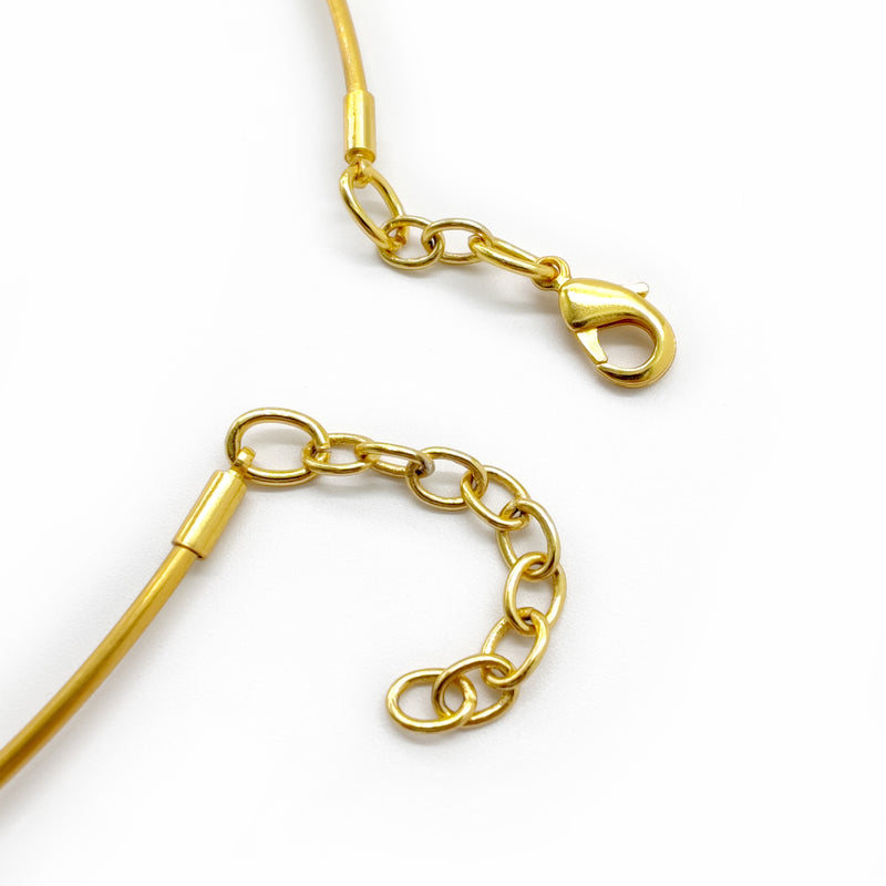 SNAKOO NECKLACE - Handmade - 24K gold-plated