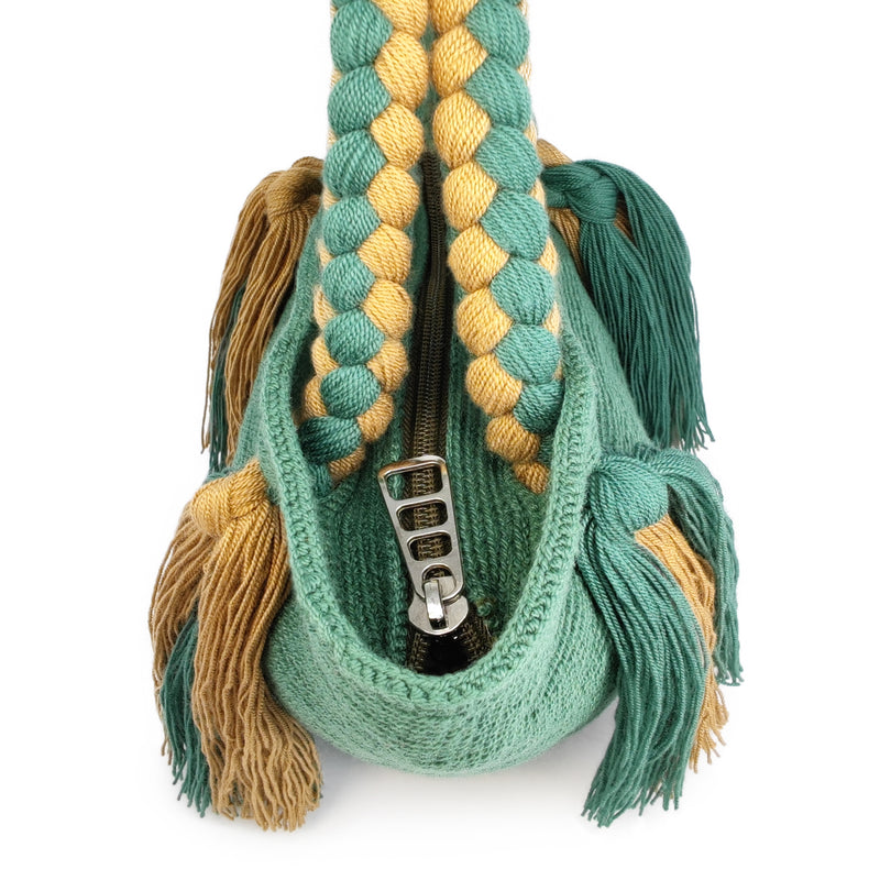 UMAKI WAYUU BAG - Size MINI - Crocheted by hand by women of the Wayuu indigenous community in La Guajira (Colombia)
