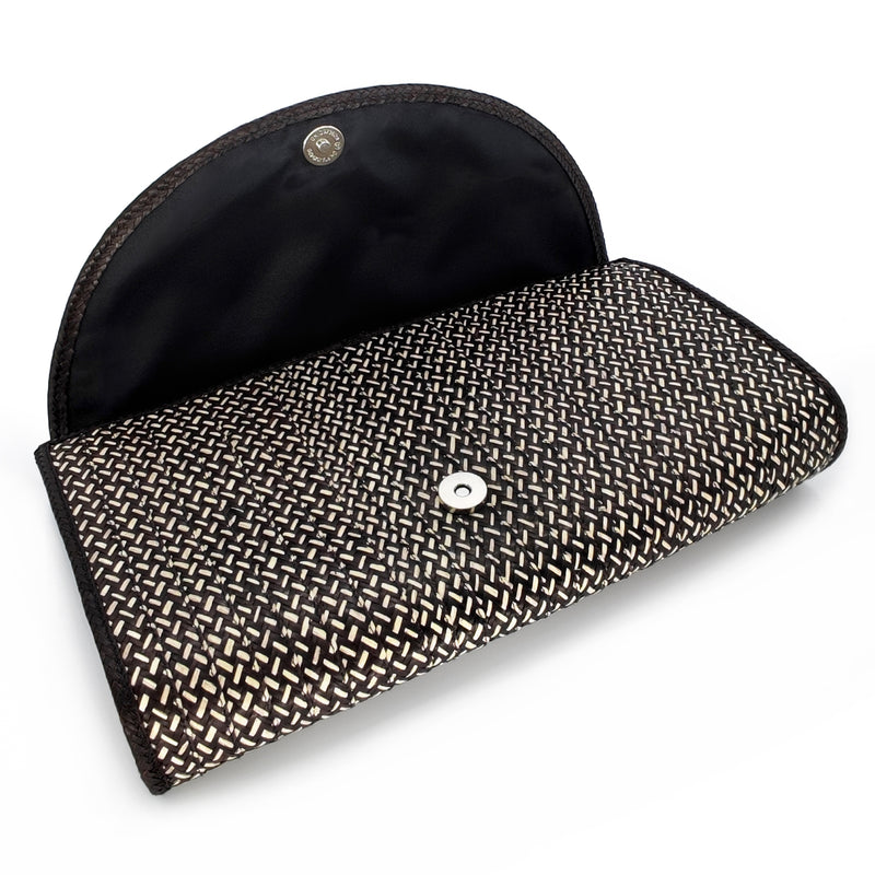 CLUTCH ZENÚ - Feita à mão - Cana selvagem entrançada (caña flecha)