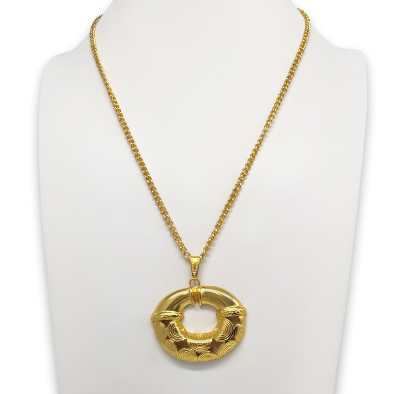 ELDORADO TAIRONA NECKLACE - Handmade - 24K gold-plated