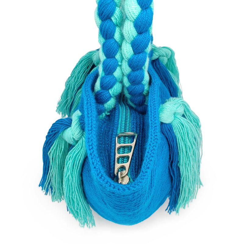 UMAKI WAYUU BAG - Size MINI - Crocheted by hand by women of the Wayuu indigenous community in La Guajira (Colombia)