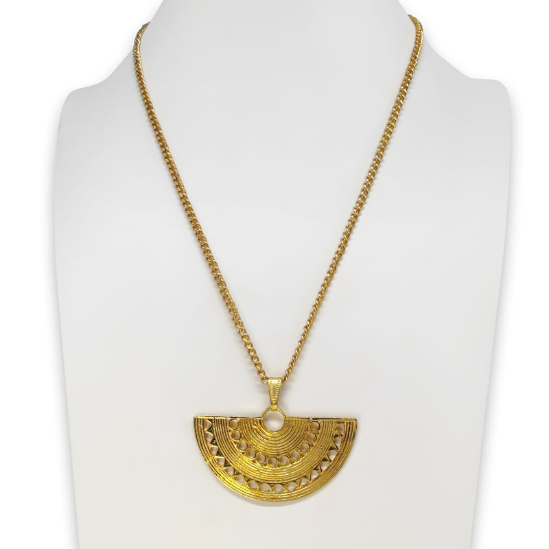ELDORADO NARIGUERA NECKLACE - Handmade - 24K gold-plated