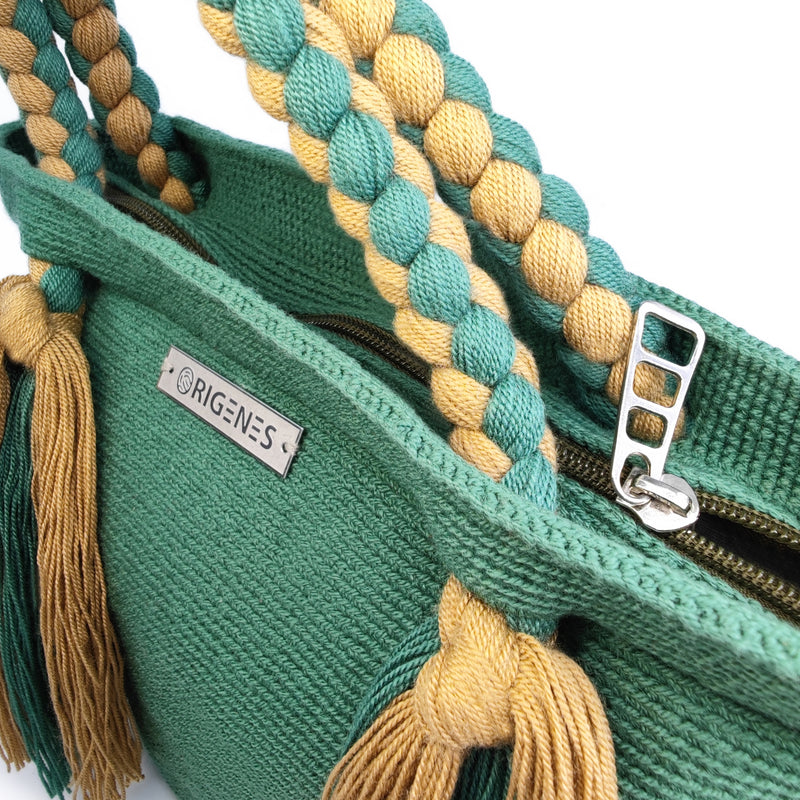 UMAKI WAYUU BAG - Size MINI - Crocheted by hand by women of the Wayuu indigenous community in La Guajira (Colombia)